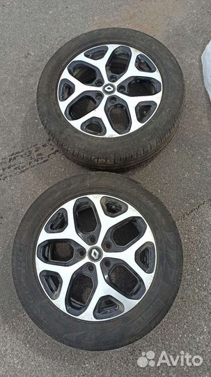 Колеса в сборе оригинальные r17 летние Renault