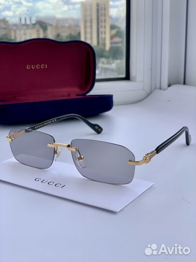 Очки Gucci GG1221S прозрачные имиджевые