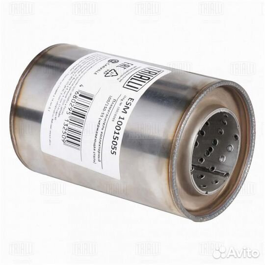 Trialli ESM 10015055 Пламегаситель коллекторный 100/150-55 (нерж. алюм. сталь)