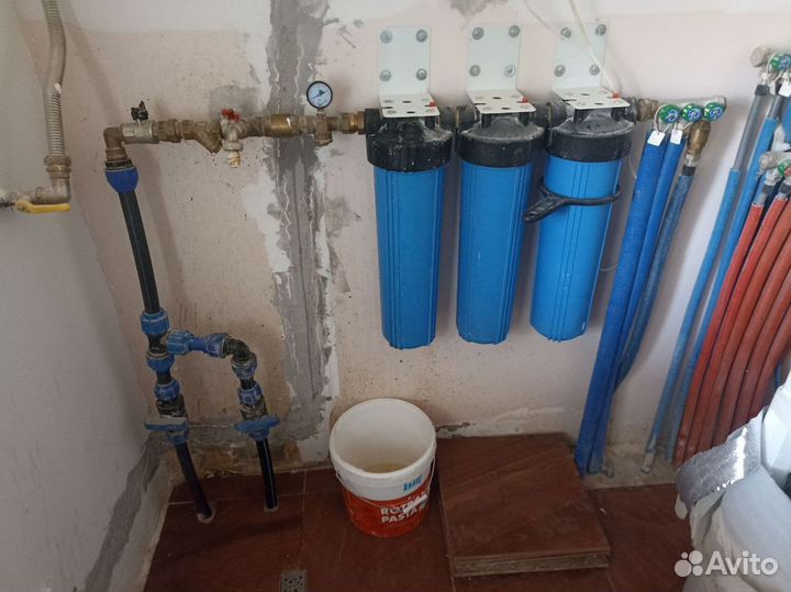 Очистка воды / Система обезжелезивания воды