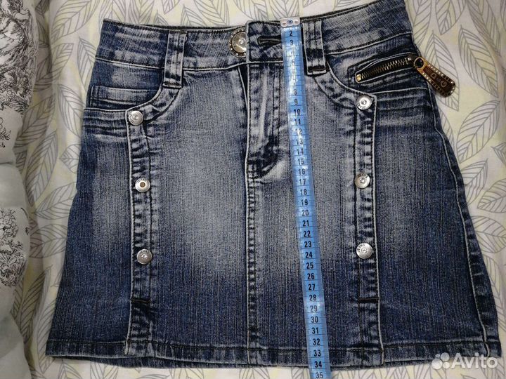 Юбка джинсовая