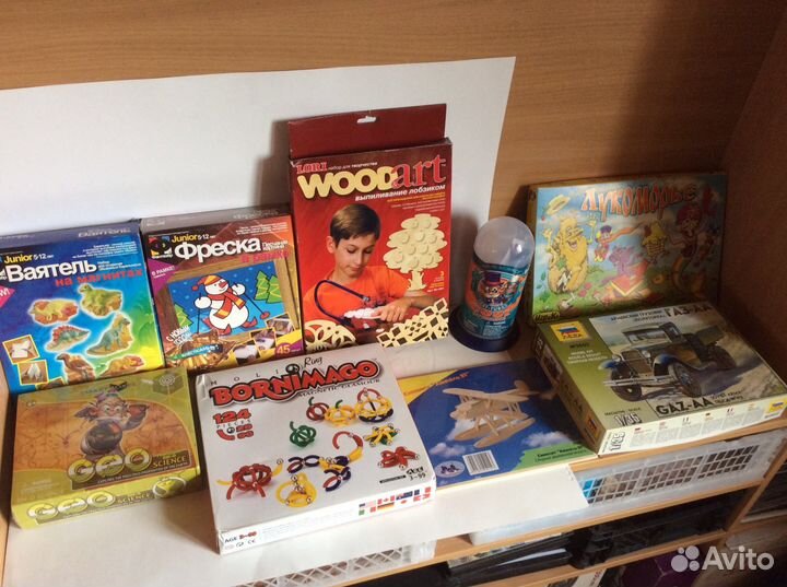 Игрушки наборы для творчества,фокусы,опыты