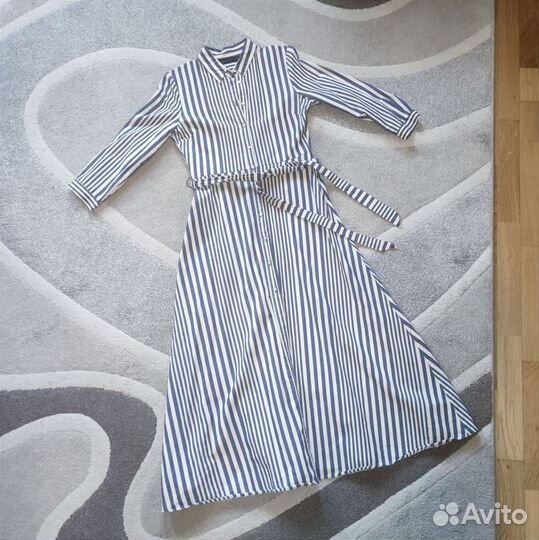 Платье-рубашка Zara XS/40
