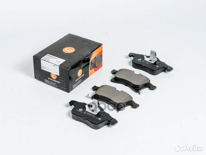 Колодки тормозные Fr Astra-H, Zafira-B, Corsa-C