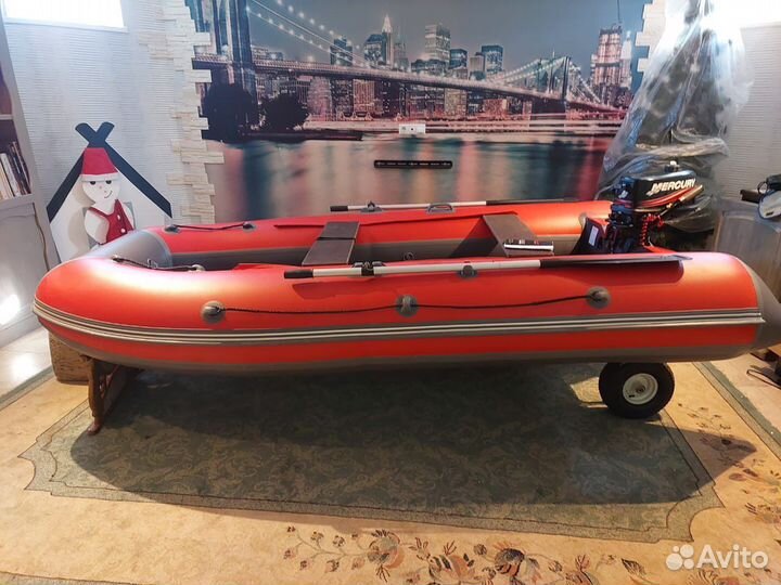 Надувная лодка пвх с мотором Mercury