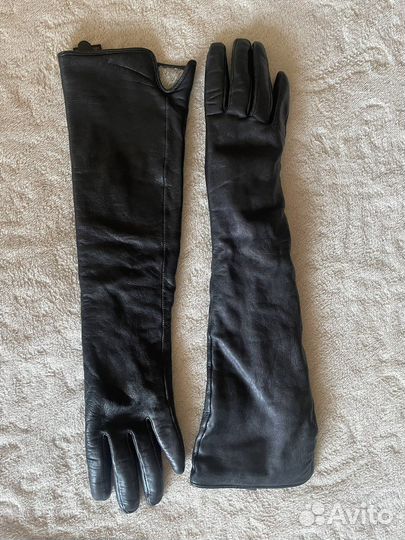Перчатки женские натуральная кожа
