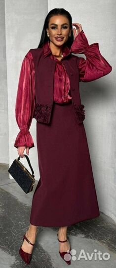 Костюм женский стильный двойка