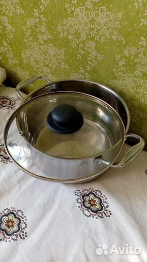 Кастрюля wellberg 6л