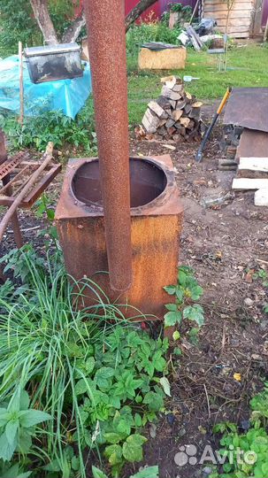 Печь буржуйка бу