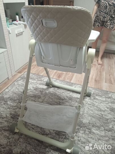 Детский стульчик для кормления happy baby