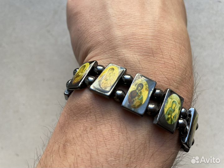 Браслет спаси и сохрани ретро