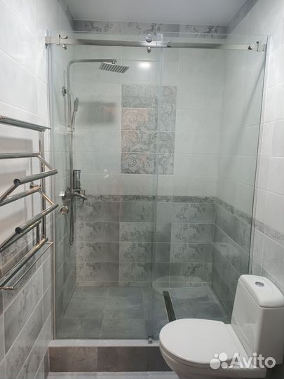 Душевая перегородка из стекла