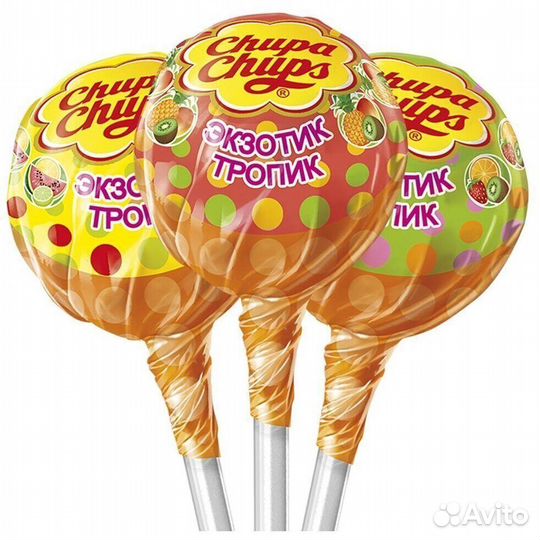 Chupa Chups Экзотик Тропик Perfetti Van Melle