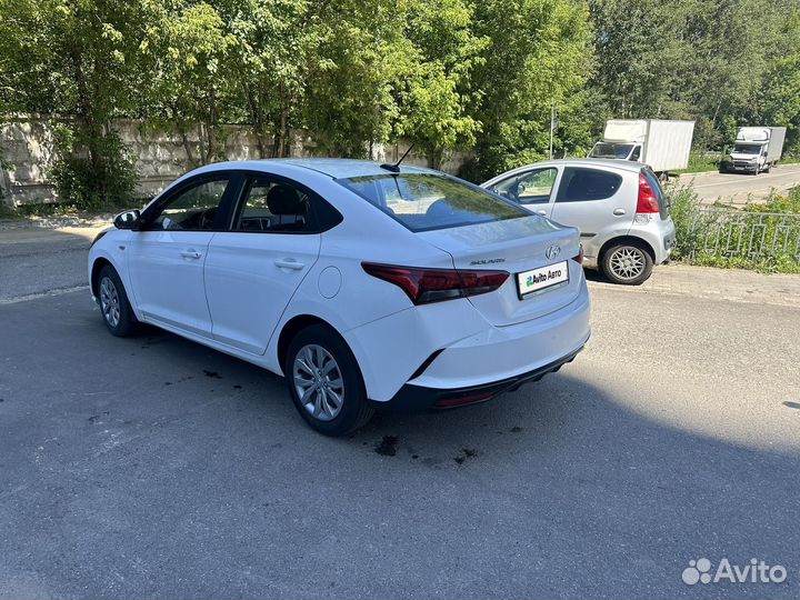 Hyundai Solaris 1.4 МТ, 2021, 71 000 км