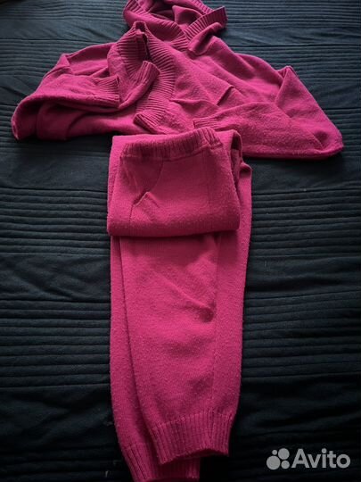 Костюм теплый вязаный