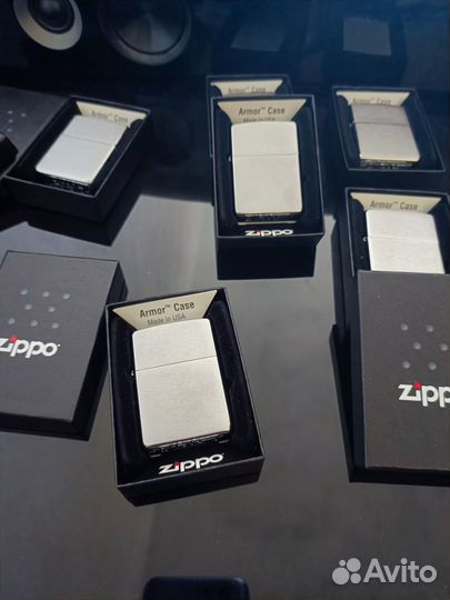 Зажигалка Zippo Armor Brushed Chrome(162)
