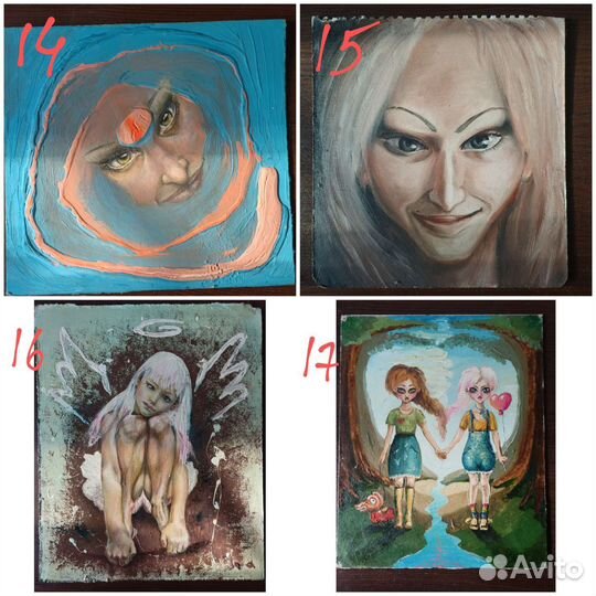 Картины маслом арт