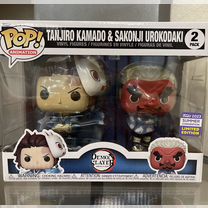 Funko pop Tanjiro Kamado & Sakonji Urokodaki