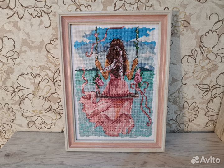 Картина вышитая крестом