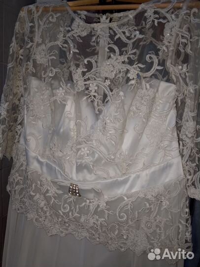 Свадебное платье 58 размера