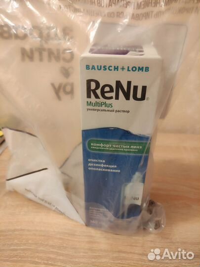 Универсальный раствор для линз ReNu MultiPlus