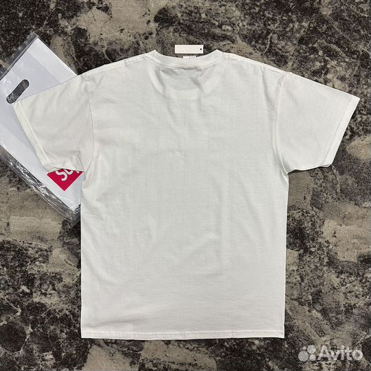 Футболка Supreme Box Logo Burberry Tee