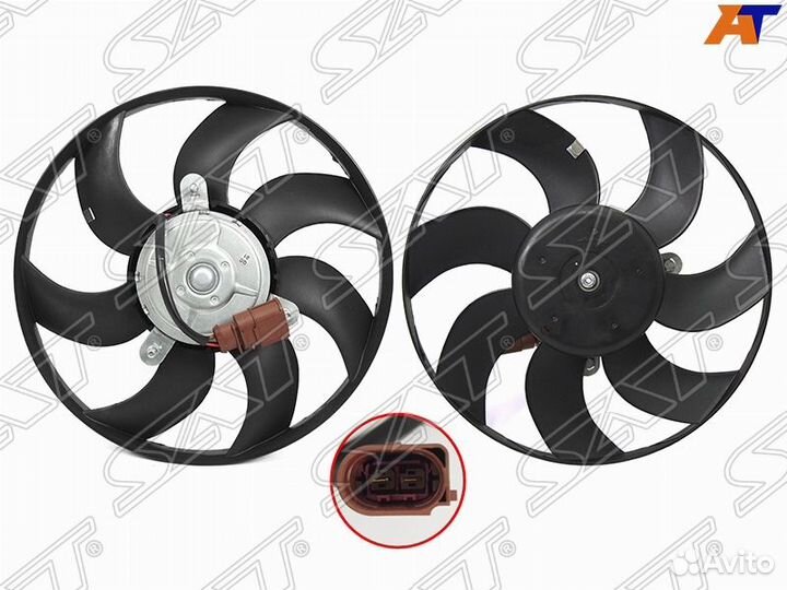 Вентилятор радиатора охлаждения Volkswagen Golf 5