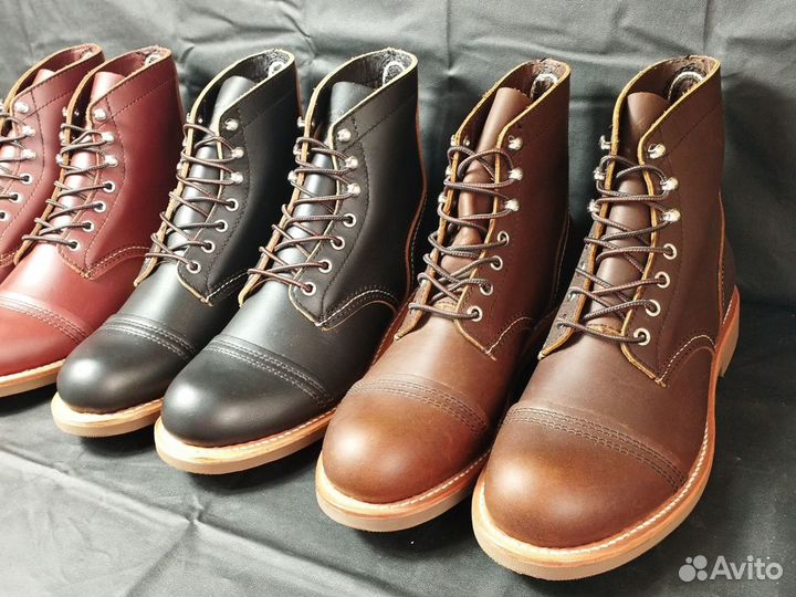 Ботинки Goodyear в стиле Red Wing Iron Ranger 8111