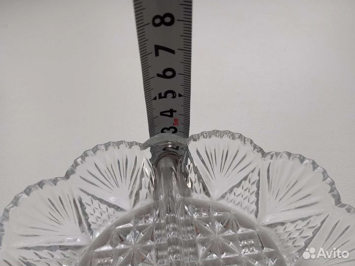 Хрустальные менажницы