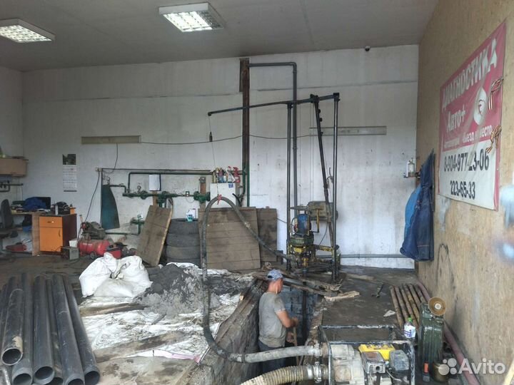 Бурение скважин малогабаритной установкой