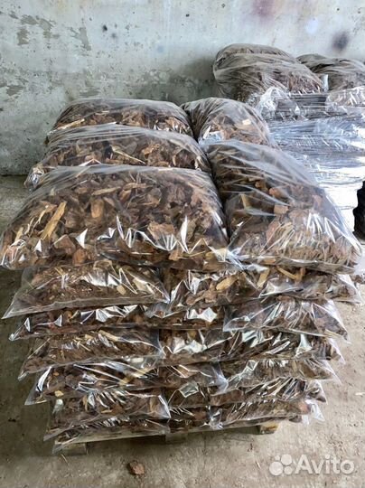 Мульча из коры сосны крупная