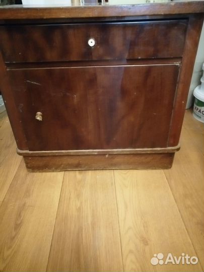 Тумба,бук, дерево массив, midcentury
