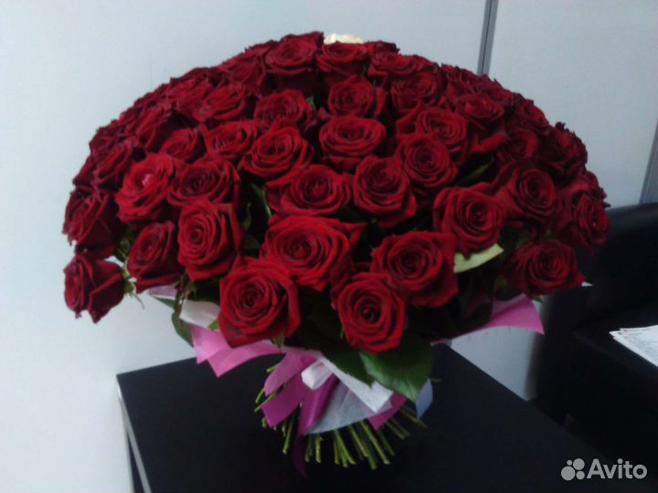 Цветы розы букет