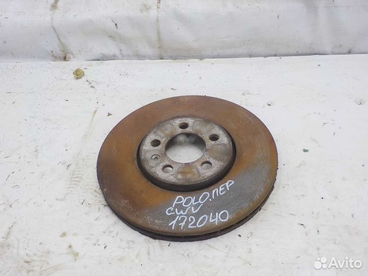 Тормозной диск передний Volkswagen Polo
