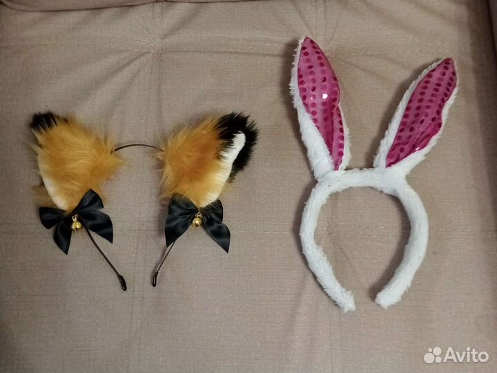 Ободок ушки зайца и лисы