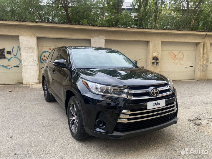 Toyota Highlander 3.5 AT, 2017, 81 000 км