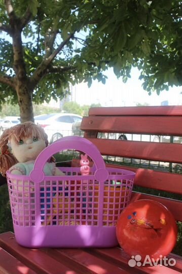 Корзина пляжная для игрушек для пикника
