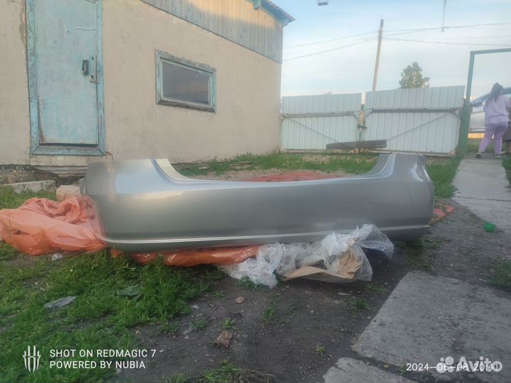 Задний бампер на volkswagen polo