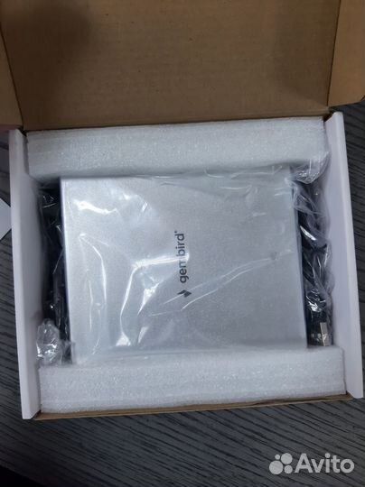 Внешний DVD-привод с интерфейсом USB 2.0 Gembird