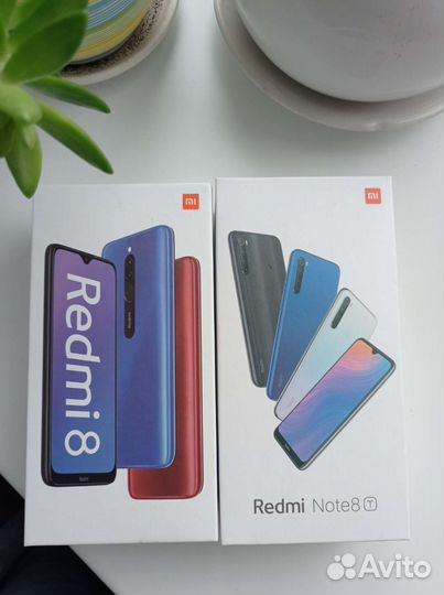 Коробки от Xiaomi redmi note 8 t и redmi 8