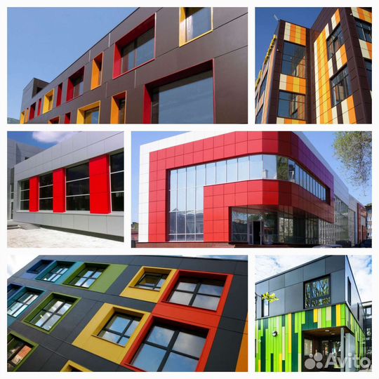 Фасадные металлические