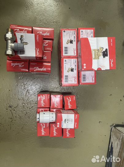 Danfoss кран терморегулятора, балансировочный