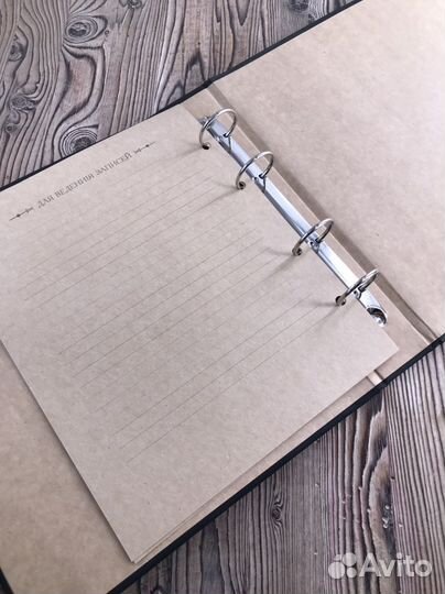 Папка кожаная для монет