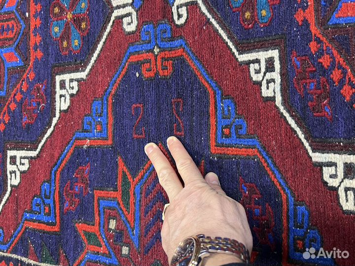 Ковер 786. Сумах-дорожка ручной работы.Шерсть