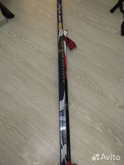 Лыжи беговые с палками