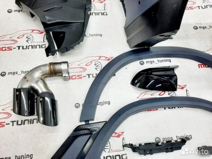 Обвес BMW X6 G06 стиль Х6 М F96 + крышки и решетка