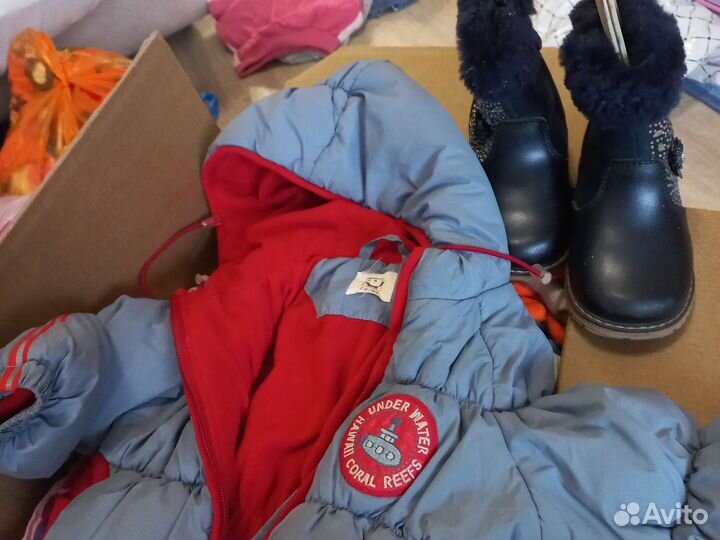 Детские вещи пакет для девочек