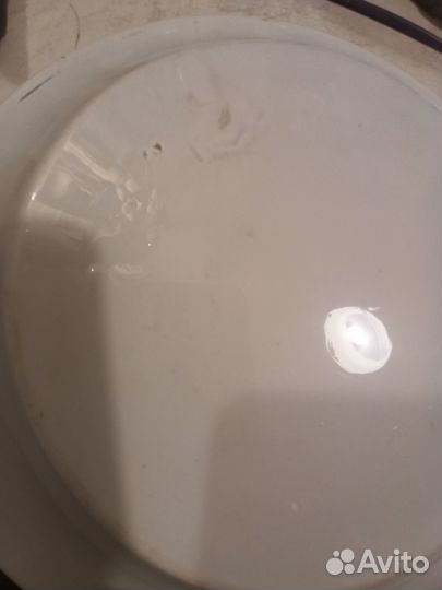 Антикварная декоративная тарелка Кузнецов