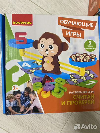 Детские настольные игры Bondibon