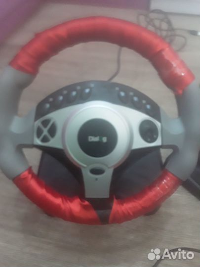 Dialog руль, педали, коробка передач